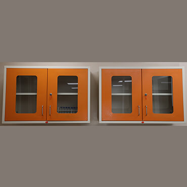 precision laboratory furniture Industries wall storage cupboard
